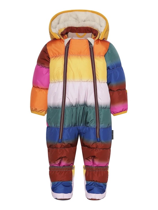 Molo Other - MOLO Hebe Snowsuit - Glowy Rainbow